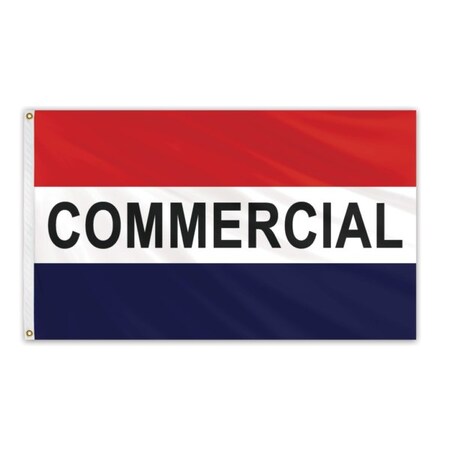 Global Flags Unlimited Commercial Message Flag 3'x5' Standard Flag 204670